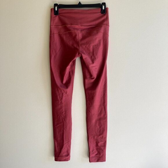 Under Armour heat gear hi-rise leggings in‎ rust Womens Size M Athletic Yoga - Picture 5 of 8